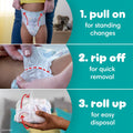 Pampers Swaddlers 360 Pull-On Diapers, Size 3, 120 Count for up to 100% Leakproof Skin Protection and Easy Changes 🍁 All In One Marketplace Canada