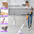 Spray Mops for Hardwood Floor Cleaning, Microfiber Flat Floor Mop with Washable Reusable Pads, Dust Wood Laminate Tile Wet Dry Mopping Head Fit for Disposable Dry Wet Sweeping Refills Cloths 🍁 All In One Marketplace Canada