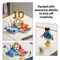 LEGO Editions Kylian Mbappé – Soccer Highlights - Building Set for Boys & Girls, Ages 10+ - Collectible Soccer Gift with Plaque - Kids Bedroom or Shelf Decor - 43013 🍁 All In One Marketplace Canada