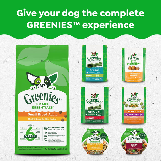 GREENIES Dog Treats Original Petite Natural Dental Care, (45 Treats) 27oz. Pack 🍁 All In One Marketplace Canada