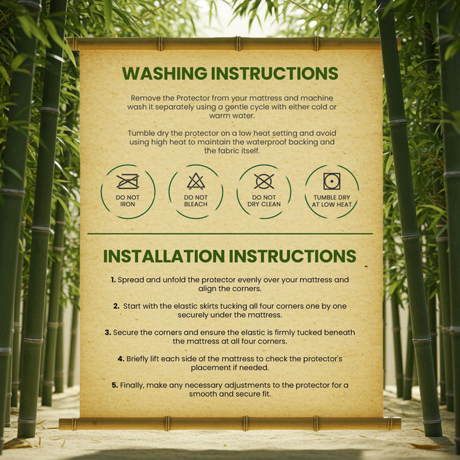Utopia Bedding Waterproof Mattress Protector Twin XL Size, Bamboo Viscose Mattress Cover 200 GSM, Fits 15 Inches Deep, Breathable, Fitted Style with Stretchable Pockets 🍁 All In One Marketplace Canada