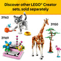 LEGO Creator 3 in 1 Wild Animals Panda Family - Building Toy Kit for Kids with 3 Building Options, Panda, Penguin, or Orca - 8 Year Old Girl & Boy Birthday Gifts - 31165 🍁 All In One Marketplace Canada