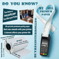 (50 Rolls) 2 1/4 x 50 Thermal Paper Receipt Rolls 2.25 x 50 ft POS Cash Register fits All Credit Card Terminals 🍁 All In One Marketplace Canada