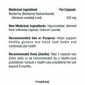 THORNE - Berberine-HP - Botanical Compound To Support Metabolism - 60 Capsules - 30 Servings 🍁 All In One Marketplace Canada