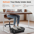 FEIERDUN Vibration Plate Exercise Machine, Full Body Vibrating Plate with Wider Platform, 150kg (330lbs) Capacity, Plaque Vibrante with LED Screen, Remote & Resistance Bands,Black 🍁 All In One Marketplace Canada