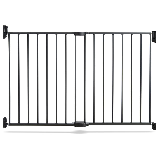 Munchkin Push to Close Baby Gate, Hardware Mounted Safety Gate for Stairs, Hallways and Doors, Extends 28.5 inch to 45 inch Wide, Metal, Dark Grey 🍁 All In One Marketplace Canada