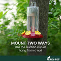 Perky-Pet 8-Ounce Window Mount Hummingbird Feeder 217 🍁 All In One Marketplace Canada