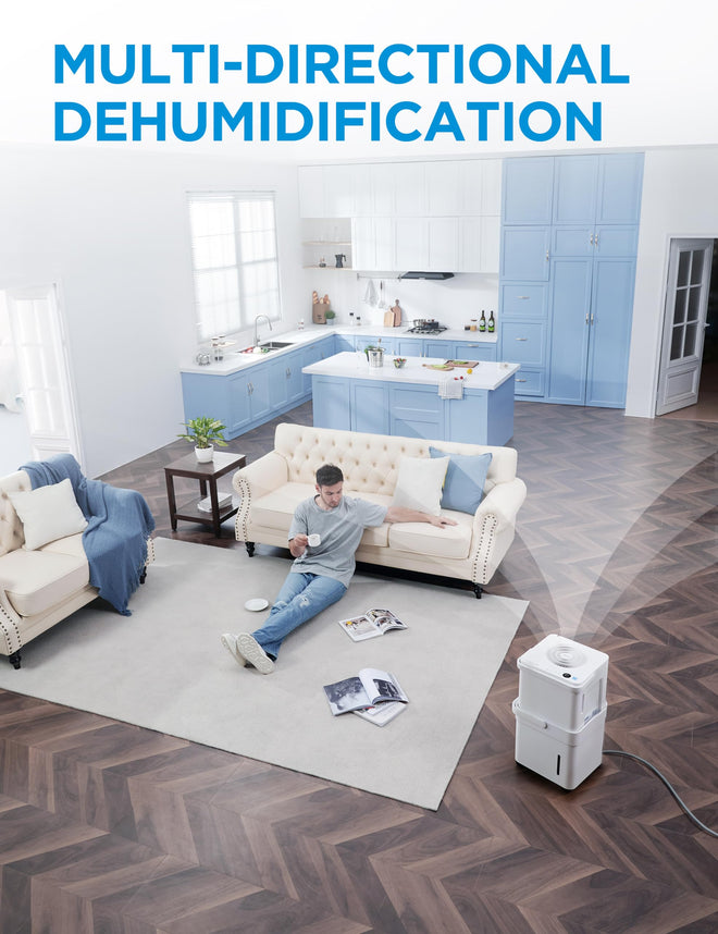Midea Cube Dehumidifier for Basement, Smart Control, ENERGY STAR 35 Pint 🍁 All In One Marketplace Canada