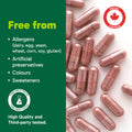 Organika Beetroot Organic- 1400mg High Potency Antioxidant, Blood-Pressure Support, Nitrous Oxide + Exercise Performance- 120vcaps 🍁 All In One Marketplace Canada