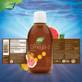 Nature's Way NutraSea Omega 3 + Vitamin D Fish Oil Liquid Supplement – Grapefruit Tangerine Flavour – 1250mg EPA & DHA + 1000IU D3, 200 mL 🍁 All In One Marketplace Canada