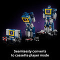 LEGO Icons Transformers: Soundwave - Building Set W/Sound Effects for Adults, 18+ - Model Kit W/Ravage & Laserbeak Figures - DIY Home Decor - Collectible Gift Idea for Sci-FI & Movie Fans - 10358 🍁 All In One Marketplace Canada