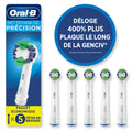 Oral-B Precision Clean Replacement Electric Toothbrush Head, 5 Count 🍁 All In One Marketplace Canada