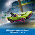 LEGO City Police Car and Muscle Car Chase, Emergency Vehicle Toy for Boys and Girls, Fun Gift for Kids Ages 6+ who Love Pretend Play Toys, Police Car Toy with Officer and Crook Minifigures, 60415 🍁 All In One Marketplace Canada