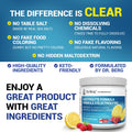 Dr. Berg Electrolytes Powder No Sugar - Enhanced w/ 1000 mg of Potassium & Real Sea Salt - Zero Sugar Electrolyte Powder - Raspberry & Lemon Flavor Hydration Powder Electrolytes - 50 Servings 🍁 All In One Marketplace Canada