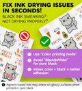 Premium Printable Vinyl Sticker Paper for Inkjet Printer and Laser - 20 White Matte Sticker Paper Waterproof - Durability Adhesive Paper 8.5 x 11, Fast Dry, Holds Ink Well, Great for Cutting Machines 🍁 All In One Marketplace Canada
