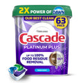 Cascade Platinum Plus Dishwasher Detergent Pods, Dish Detergent Soap, Fresh Scent, 63 Count 🍁 All In One Marketplace Canada