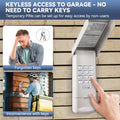 877MAX Universal Wireless Keyless Keypad for Chamberlain/Liftmaster/Craftsman Garage Door Openers - Compatible with Yellow/Purple/Red/Orange/Green Learn Buttons (315/390 MHz) 🍁 All In One Marketplace Canada