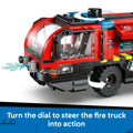 LEGO City Airport Fire Truck Kids Building Toy - Pretend Play Emergency Vehicle for Boys & Girls, Ages 7+ - Fire Engine Toy W/ 4 Firefighter Minifigures - Gift Idea for Birthdays - 60499 🍁 All In One Marketplace Canada