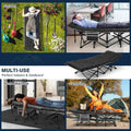 Overmont Camping Cot with Mattress - 28” Extra Wide Portable Folding Cot for Adults Load 550 LBS with Carry Bag for Outdoor Travel Home Office Nap 🍁 All In One Marketplace Canada