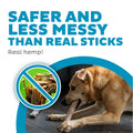 Outward Hound Dogwood Wood Durable Dog Chew Toys, Real Wood & Calming Hemp, 2-Pack, Medium 🍁 All In One Marketplace Canada
