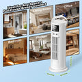 Portable Air Conditioners, 120 °rotating tower fan, portable AC for 3 wind speeds,Storm mode, 8H timing, Evaporative Air Cooler with remote control,750ML water tank, spray,cooling fan for home - white 🍁 All In One Marketplace Canada