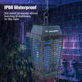 PALONE Bug Zapper with 4500V, USB-C and Solar Panel Dual Charging, Waterproof Bug Zapper with 7.5W Solar Charging Panel, Suitable for Camping Outdoor 🍁 All In One Marketplace Canada