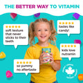CANADIAN NUTRAMIN Children's Daily Vegan Multivitamin Gummies Vitamin C, D2 & Zinc for Immunity, Plant-Based, Sugar-Free, Nut-Free, Gluten-Free with Biotin, Vitamin A, B, B6, B12 +More 90 Ct (45 Day Supply) 🍁 All In One Marketplace Canada