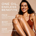 NUXE Huile Prodigieuse Multi-Purpose Dry Oil - Radiant Glow and Lightweight Hydration for Face, Body & Hair. Nourishes, Repairs and Enhances - 100mL 🍁 All In One Marketplace Canada