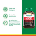 Jamieson Power for Men Vegetarian Caplets, with Fenugreek, Zinc, Magnesium Aspartate, Vitamin B6, and Beta-Alanine. Supports Testosterone Production, Muscle Strength, and Recovery, Gluten-Free, 60 Count, Proudly Canadian 🍁 All In One Marketplace Canada