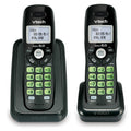 Vtech Dect 6.0 2-Handset Cordless Phone System with Caller ID, Backlit Keypad and Screen(CS6114-21), Black 🍁 All In One Marketplace Canada