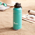 bubba Trailblazer Stainless Steel Water Bottle with Push Button Lid, 40 oz (1.18 L), Vacuum-Insulated, Rubberized Island Teal 🍁 All In One Marketplace Canada
