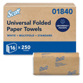 Scott Professional Universal Multifold Paper Towels, Bulk (01840), Absorbency Pockets, White, 9.2"x9.4" Towel, Compressed, Compact (250 Sheets/Pack, 16 Packs/Case, 4,000 Sheet Total) 🍁 All In One Marketplace Canada