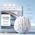 Yankee Candle 3 Wick Candle Jar, Scented Candle with up to 40 Hours of Burn Time, Premium Plant Wax Blend for Consistent Long Lasting Scent from First to Last Burn, Warm Luxe Cashmere 🍁 All In One Marketplace Canada