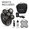 Remington Balder Pro XR7000 Head Shaver for Bald Men, Cordless Electric Razor, 5 Dual Track Rotary Blades, Waterproof Wet/Dry, Lithium Rechargeable, Hair Capture Chamber, Pop-Up Trimmer 🍁 All In One Marketplace Canada