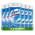 Lysol Thick Strong Disinfecting Wipes, 6 X 75 ct 🍁 All In One Marketplace Canada
