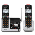 AT&T BL102-2 DECT 6.0 2-Handset Cordless Phone for Home with Answering Machine, Call Blocking, Caller ID Announcer, Audio Assist, Intercom, and Unsurpassed Range, Silver/Black 🍁 All In One Marketplace Canada