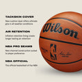 WILSON NBA Authentic Outdoor Basketball - Size 7-29.5", Brown 🍁 All In One Marketplace Canada