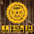 DEWALT Circular Saw Blade Combo Pack, 6 1/2 Inch, 18-Tooth and 24 - Tooth (DWA2612CMB) 🍁 All In One Marketplace Canada