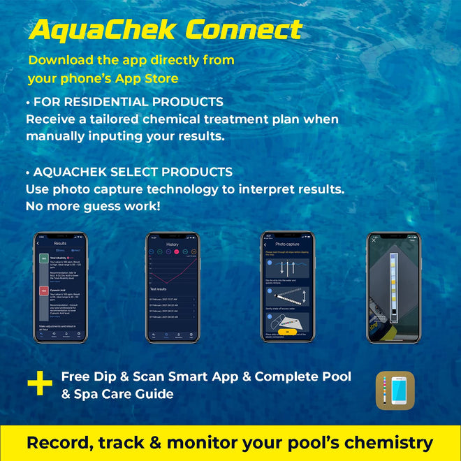 AquaChek 561140A White Salt Titrators Test Strip for Swimming Pools 🍁 All In One Marketplace Canada