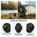 Garmin Instinct® 3 45mm, AMOLED Display, Rugged Outdoor GPS Smartwatch, Metal-Reinforced Bezel, Built-in Flashlight, Up to 18 Days of Battery Life, Black 🍁 All In One Marketplace Canada