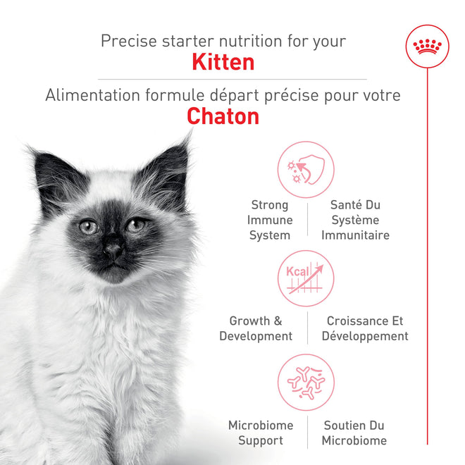 Royal Canin Feline Health Nutrition Dry Kitten Food, Supports Digestive Health, Immune Support and Healthy Energy, 14 lb Bag 🍁 All In One Marketplace Canada