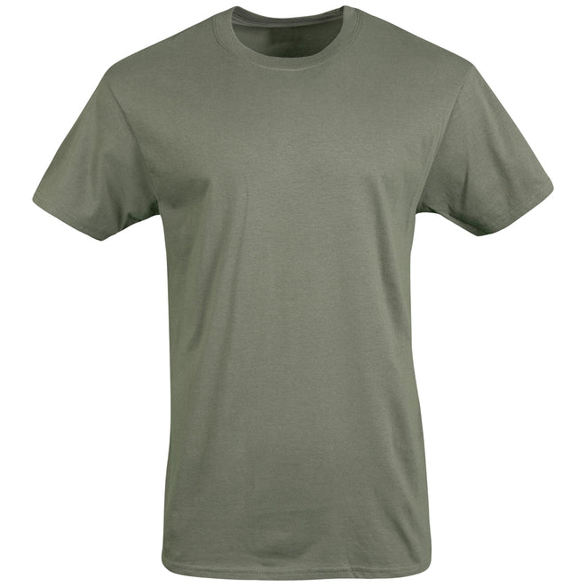 Gildan Men's Crew T-Shirts, Multipack, Style G1100, Black/Sport Grey/Military Green (5-Pack), XX-Large 🍁 All In One Marketplace Canada