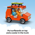LEGO Bluey: Bluey’s Beach & Family Car Trip - Toddler Learning Toy for Kids 4+ - Includes Bluey, Bingo, and Mum Minifigures - Birthday Gift for Boys and Girls, Ages 4+ - 11202 🍁 All In One Marketplace Canada