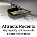 Victor Fast-Kill Refillable Mouse Poison Bait Station - Mouse Poisoning Bait - Mice Poisoning Station - Reusable Rodent Bait Stations 🍁 All In One Marketplace Canada