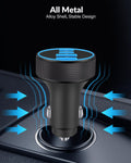 iPhone 17 16 15 Car Charger Fast Charging, 90W 4-Port USB C Fast Car Charger Cigarette Lighter Adapter with 240W 3FT USB-C Cable for iPhone 17/Air/17 Pro/17e/16/15 Pro Max/Plus/16e, iPad, Android 🍁 All In One Marketplace Canada