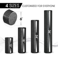 Yes4All EPP Exercise Foam Roller – Extra Firm High Density Foam Roller – Best for Flexibility and Exercises (36 inch, Black) 🍁 All In One Marketplace Canada