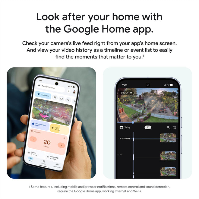 Google Nest Cam Outdoor (Wired, 2nd gen) - 2K Video and Gemini - 1-Pack 🍁 All In One Marketplace Canada