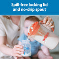 Dr. Brown's Baby Formula Mixing Pitcher with Adjustable Stopper, Locking Lid, & No Drip Spout, 32oz, BPA Free, Blue 🍁 All In One Marketplace Canada