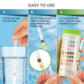 AAwipes Aquarium Ammonia Test Strips 8-in-1 | 50 Strips | Quick & Accurate Water Testing for Freshwater & Saltwater Tanks -Test pH, Carbonate, Alkalinity, Hardness, Chlorine, Nitrite, etc. (K02-50) 🍁 All In One Marketplace Canada