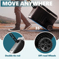 EUHOMY 12 Volt Refrigerator, 37QT(35L) Electric Cooler, Portable Freezer 12V/24V DC 110-240V AC, 12V Fridge -4℉~68℉, 12V Cooler with Wheels & 2 Baskets for Travel, Truck, Boat, Camping 🍁 All In One Marketplace Canada